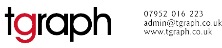 tgraph ltd / 07952 016 223 / admin@tgraph.co.uk